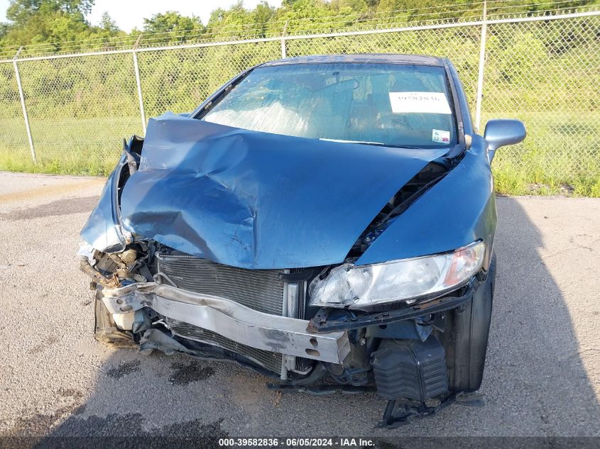 2009 Honda Civic Lx VIN: 19XFA16539E034101 Lot: 39582836