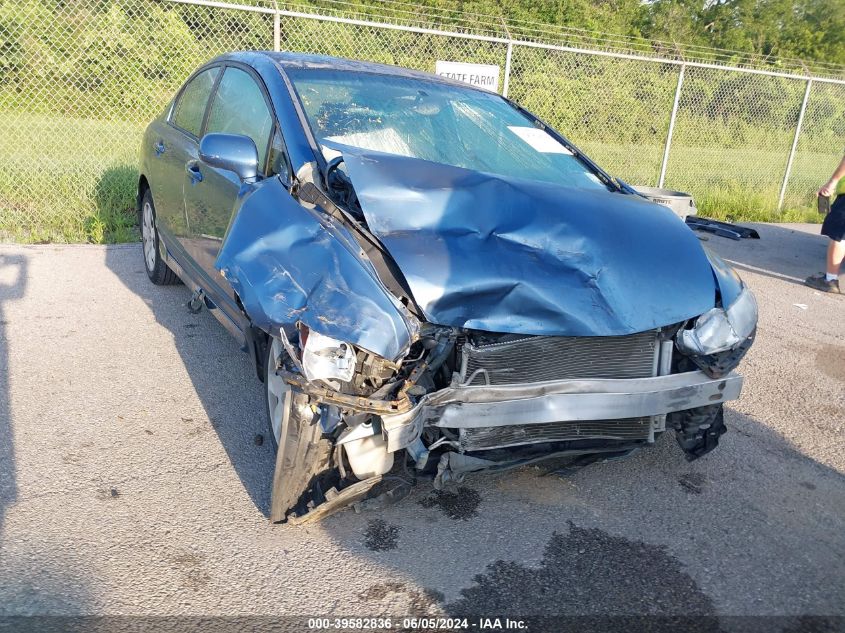 2009 Honda Civic Lx VIN: 19XFA16539E034101 Lot: 39582836