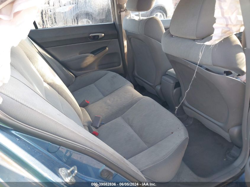 2009 Honda Civic Lx VIN: 19XFA16539E034101 Lot: 39582836