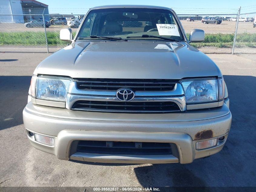 2002 Toyota 4Runner Limited V6 VIN: JT3HN87RX29072222 Lot: 39582837