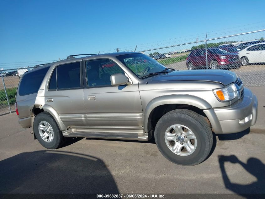 2002 Toyota 4Runner Limited V6 VIN: JT3HN87RX29072222 Lot: 39582837