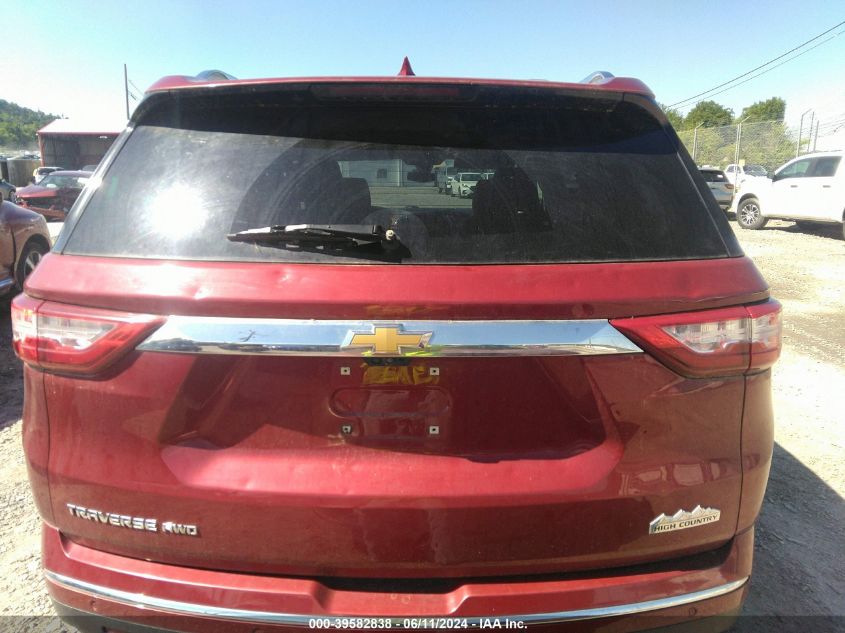 2018 Chevrolet Traverse High Country VIN: 1GNEVKKW1JJ210582 Lot: 39582838