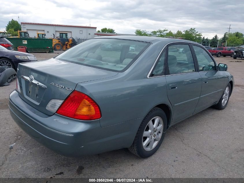 2000 Toyota Avalon Xls VIN: 4T1BF28B5YU011164 Lot: 39582846