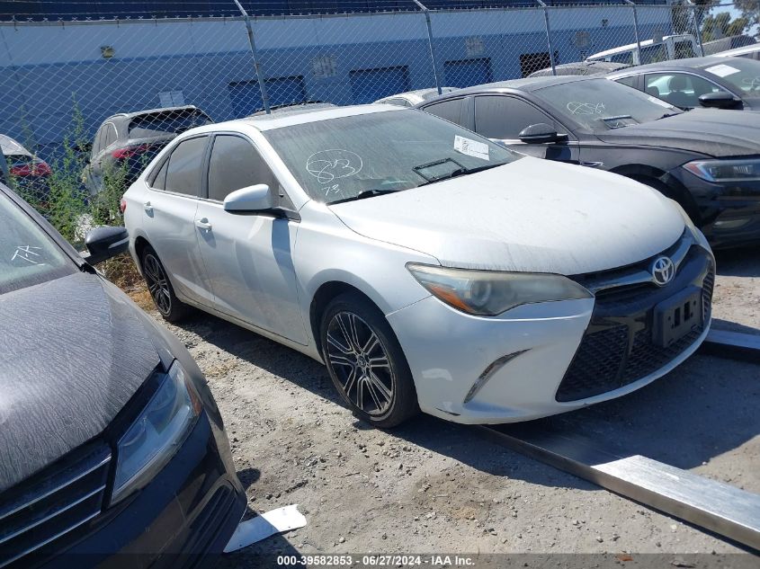 2016 Toyota Camry Se VIN: 4T1BF1FK1GU550456 Lot: 39582853