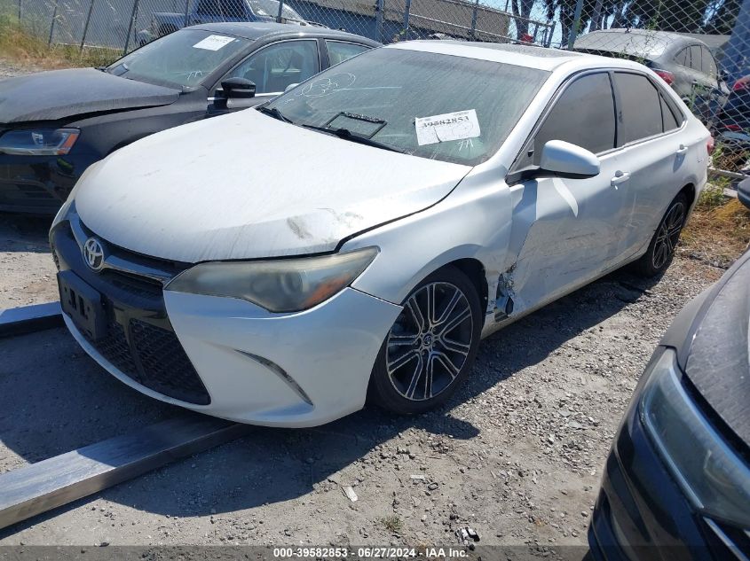 2016 Toyota Camry Se VIN: 4T1BF1FK1GU550456 Lot: 39582853