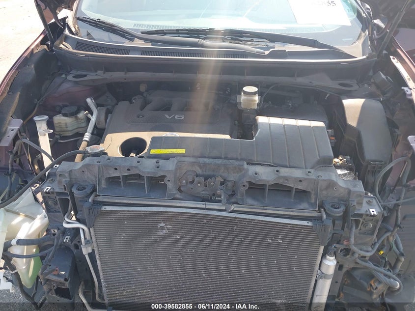 2014 Nissan Murano Sl VIN: JN8AZ1MU8EW413824 Lot: 39582855