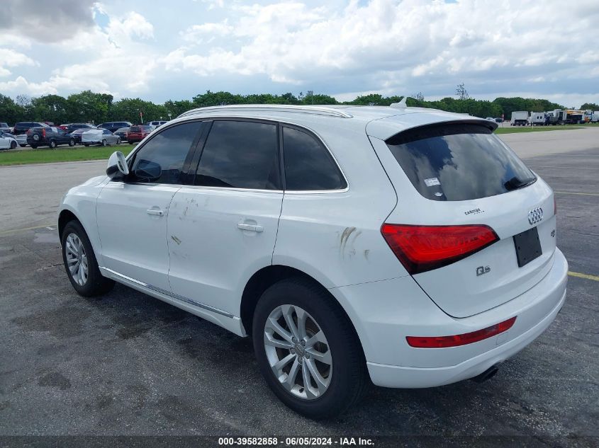 2013 Audi Q5 2.0T Premium VIN: WA1LFAFP8DA033652 Lot: 39582858