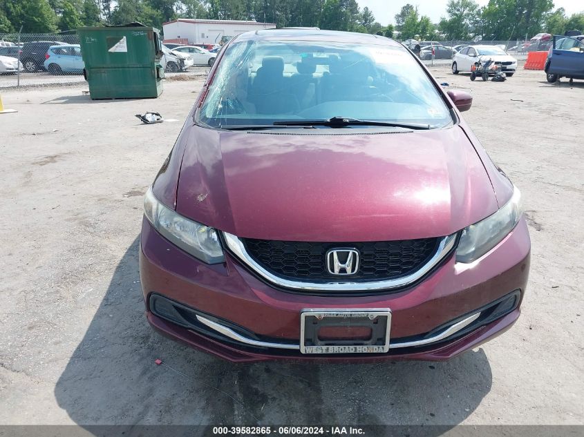 2015 Honda Civic Ex VIN: 19XFB2F81FE057868 Lot: 39582865