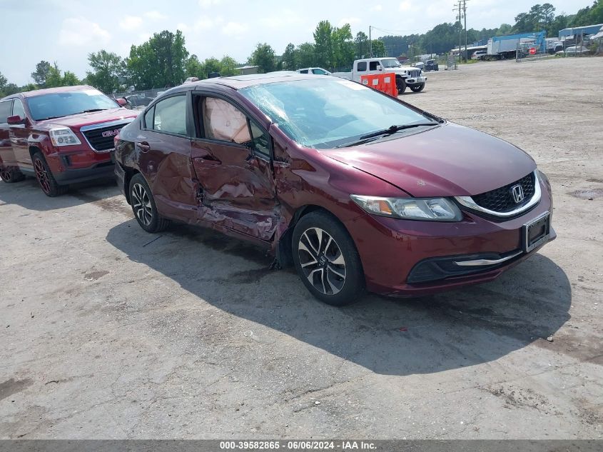 2015 Honda Civic Ex VIN: 19XFB2F81FE057868 Lot: 39582865