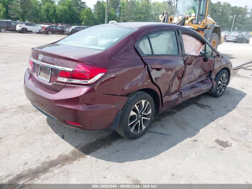 2015 Honda Civic Ex VIN: 19XFB2F81FE057868 Lot: 39582865