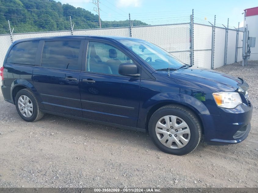 2016 Dodge Grand Caravan American Value Pkg VIN: 2C4RDGBG0GR259263 Lot: 39582869