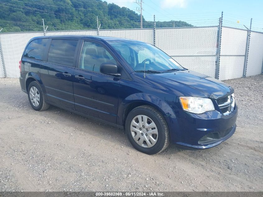 2016 Dodge Grand Caravan American Value Pkg VIN: 2C4RDGBG0GR259263 Lot: 39582869