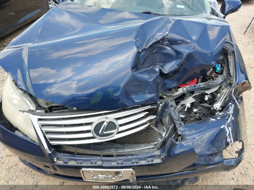 2011 Lexus Es 350 VIN: JTHBK1EG2B2422775 Lot: 39582872