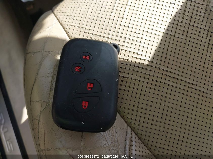 2011 Lexus Es 350 VIN: JTHBK1EG2B2422775 Lot: 39582872