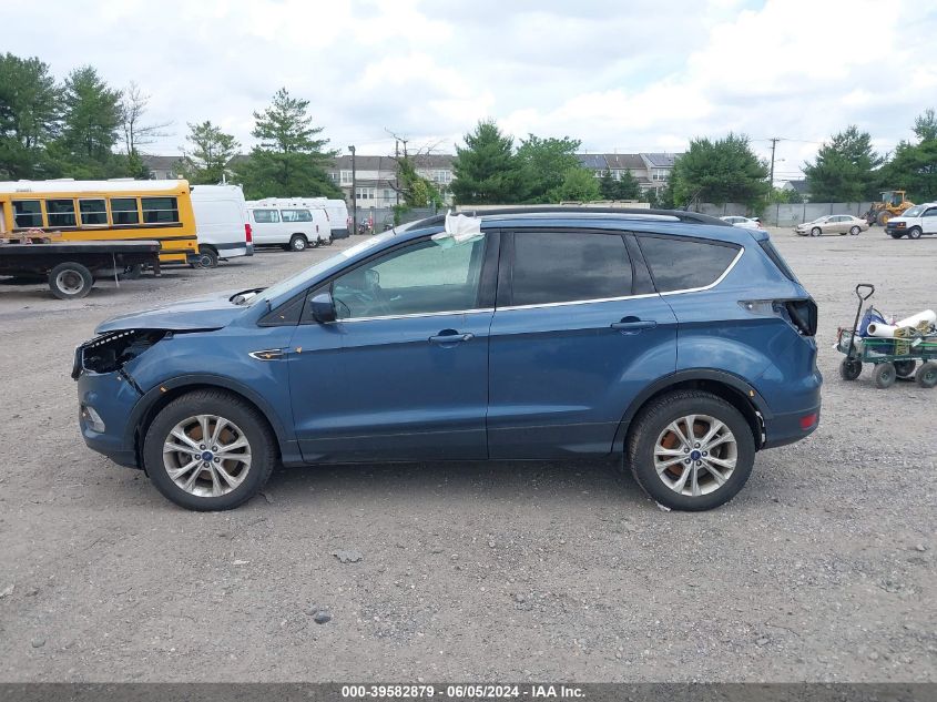 2018 Ford Escape Sel VIN: 1FMCU9HDXJUB02747 Lot: 39582879