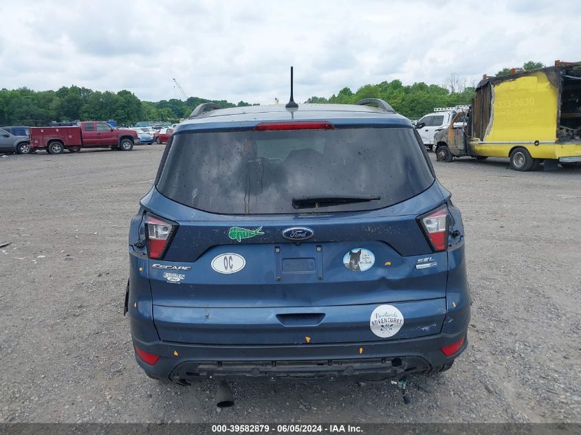 2018 Ford Escape Sel VIN: 1FMCU9HDXJUB02747 Lot: 39582879