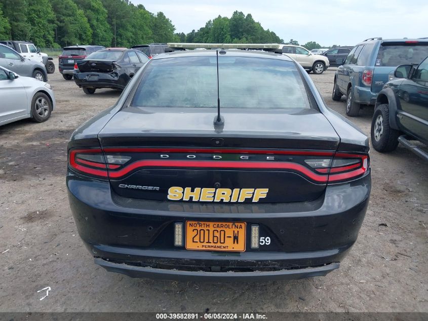 2019 Dodge Charger Police Rwd VIN: 2C3CDXAT8KH502292 Lot: 39582891