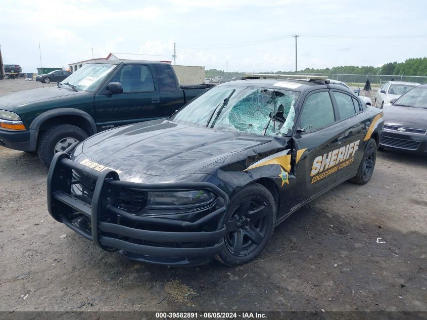 2019 Dodge Charger Police Rwd VIN: 2C3CDXAT8KH502292 Lot: 39582891