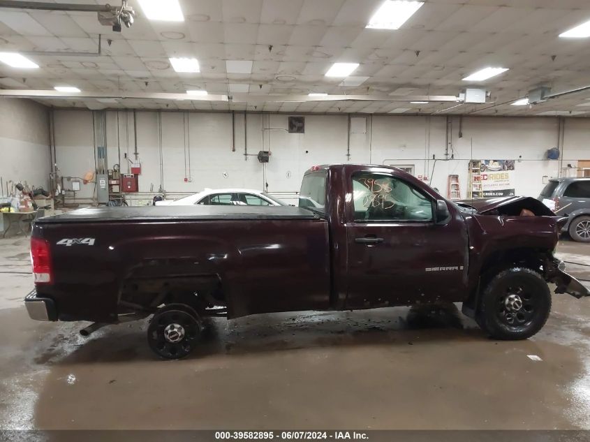 2008 GMC Sierra 1500 Work Truck VIN: 1GTEK14C28Z325394 Lot: 39582895