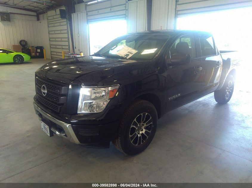 2024 Nissan Titan Sv 4X4 VIN: 1N6AA1EDXRN107444 Lot: 39582898