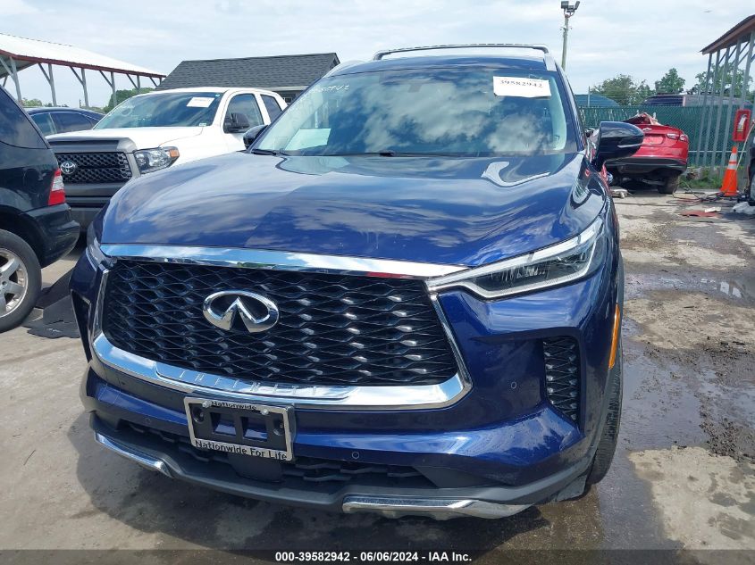 2022 Infiniti Qx60 Sensory Awd VIN: 5N1DL1GS2NC332934 Lot: 39582942