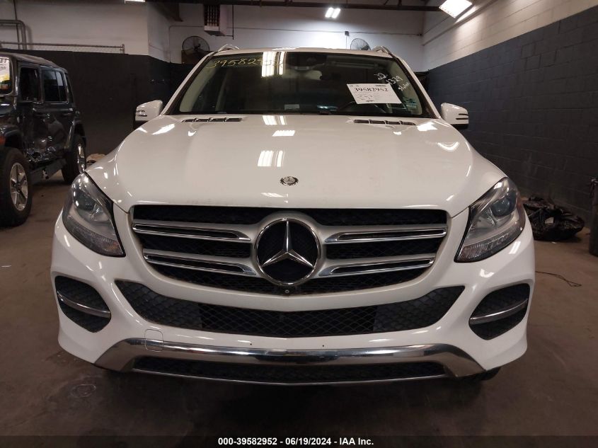 2016 Mercedes-Benz Gle 350 4Matic VIN: 4JGDA5HB3GA690022 Lot: 39582952