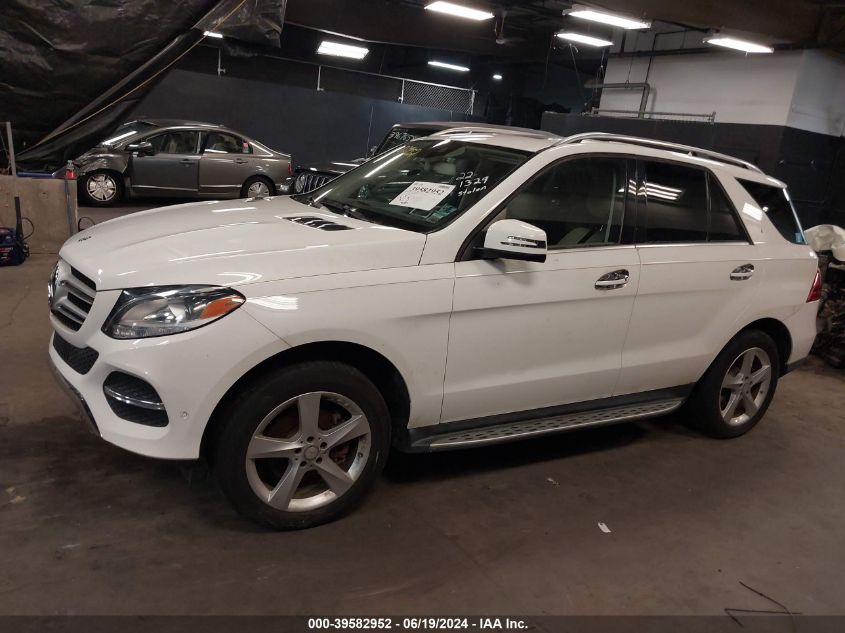 2016 Mercedes-Benz Gle 350 4Matic VIN: 4JGDA5HB3GA690022 Lot: 39582952