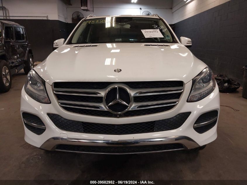2016 Mercedes-Benz Gle 350 4Matic VIN: 4JGDA5HB3GA690022 Lot: 39582952