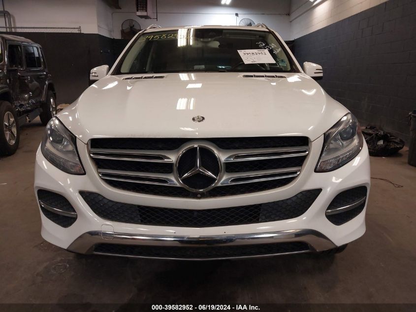 2016 Mercedes-Benz Gle 350 4Matic VIN: 4JGDA5HB3GA690022 Lot: 39582952