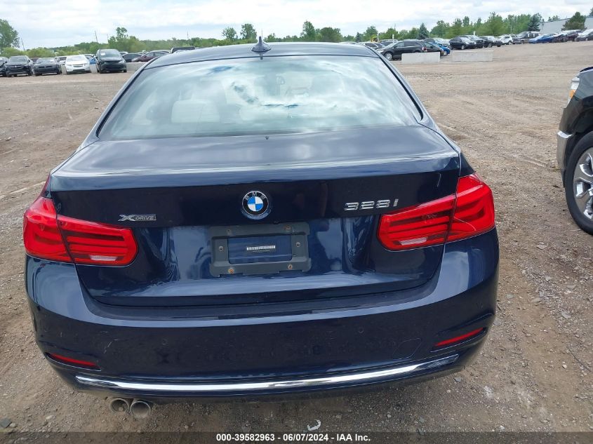 2016 BMW 328I xDrive VIN: WBA8E3G53GNU00250 Lot: 39582963