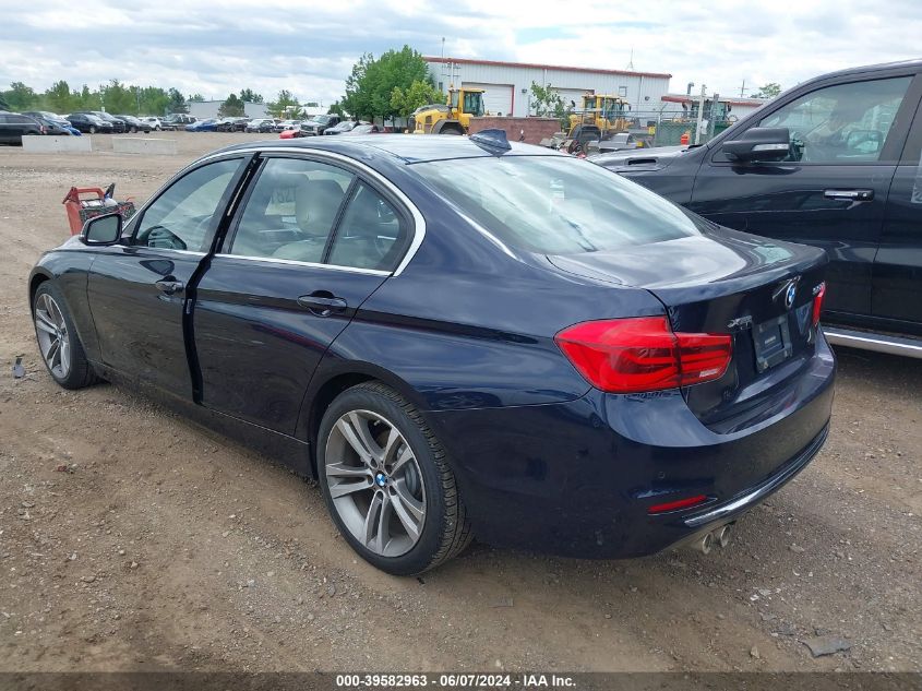 2016 BMW 328I xDrive VIN: WBA8E3G53GNU00250 Lot: 39582963