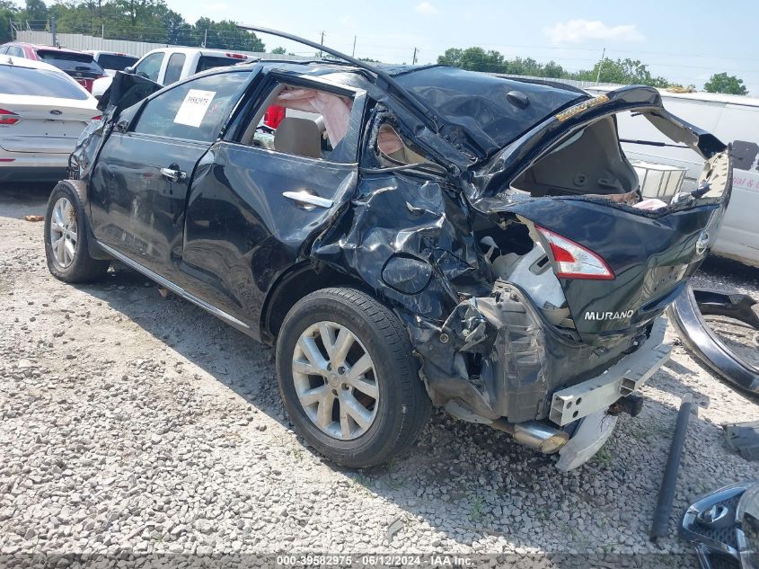 2011 Nissan Murano Sv VIN: JN8AZ1MW2BW165471 Lot: 39582975