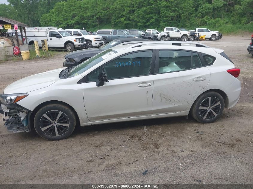 2019 Subaru Impreza 2.0I Premium VIN: 4S3GTAC64K3727283 Lot: 39582979