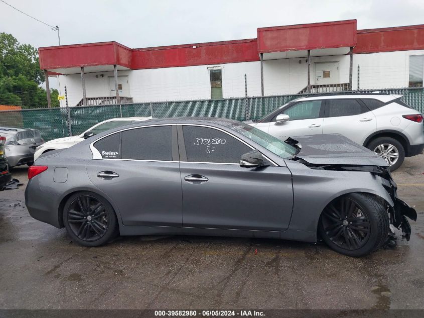 2015 Infiniti Q50 Sport VIN: JN1BV7AR3FM410120 Lot: 39582980