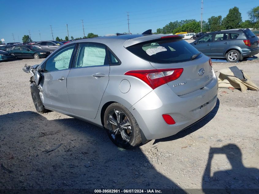 2013 Hyundai Elantra Gt Base W/Blue VIN: KMHD35LE7DU037943 Lot: 39582981