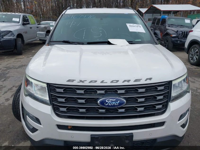 2017 Ford Explorer Xlt VIN: 1FM5K7D83HGA02056 Lot: 39582982