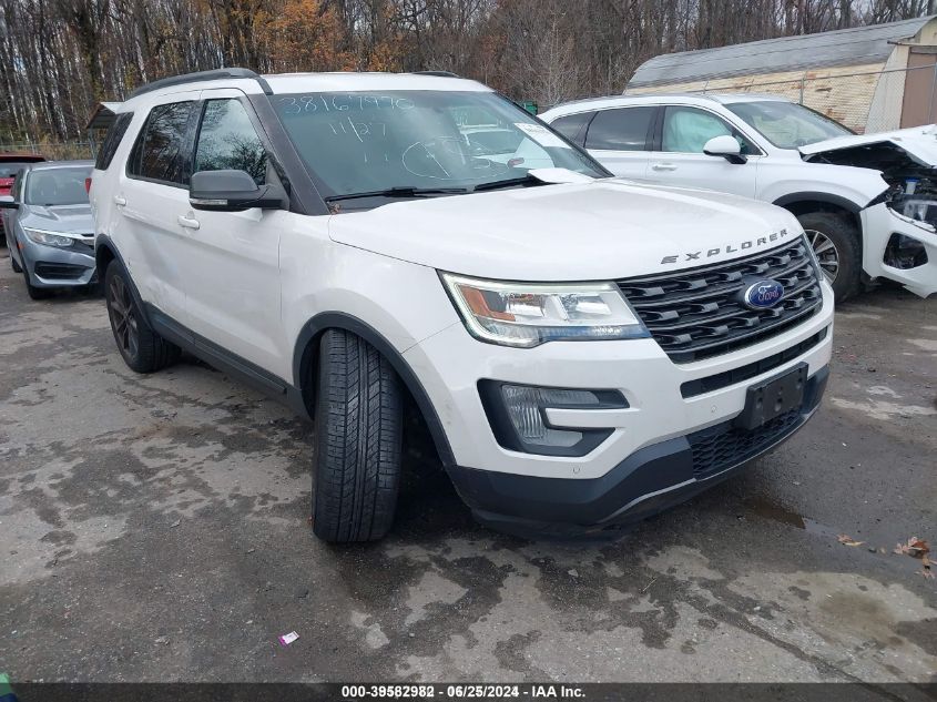 2017 Ford Explorer Xlt VIN: 1FM5K7D83HGA02056 Lot: 39582982