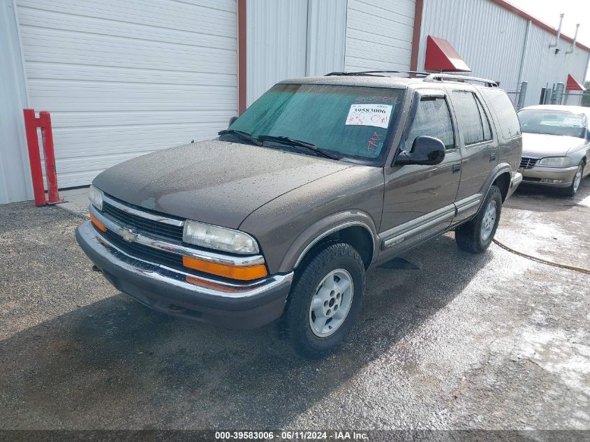 1GNDT13W5W2296152 1998 Chevrolet Blazer Ls