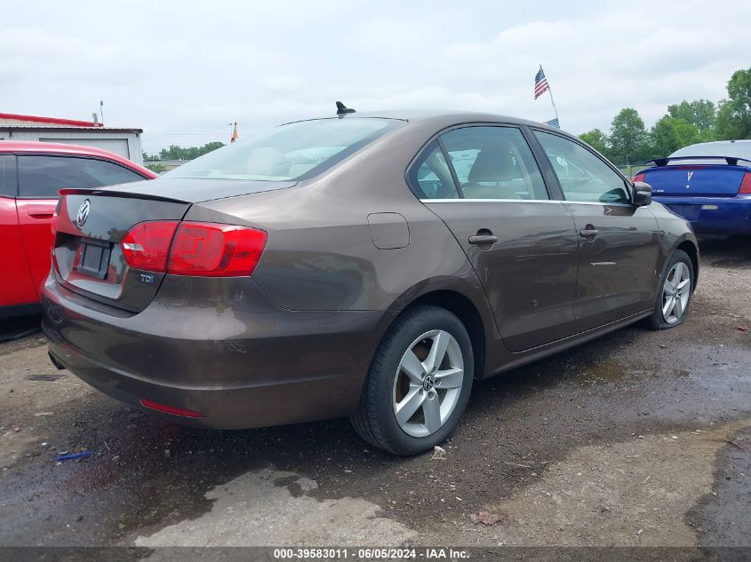 2011 Volkswagen Jetta 2.0L Tdi VIN: 3VW3L7AJ8BM131971 Lot: 39583011