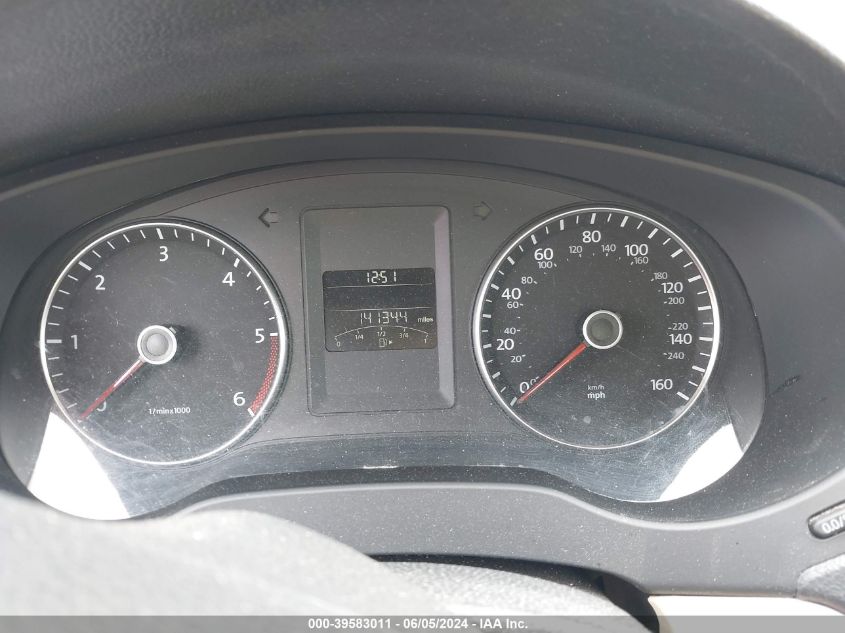 2011 Volkswagen Jetta 2.0L Tdi VIN: 3VW3L7AJ8BM131971 Lot: 39583011