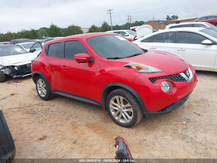 2016 Nissan Juke Sv VIN: JN8AF5MR1GT607255 Lot: 39583016