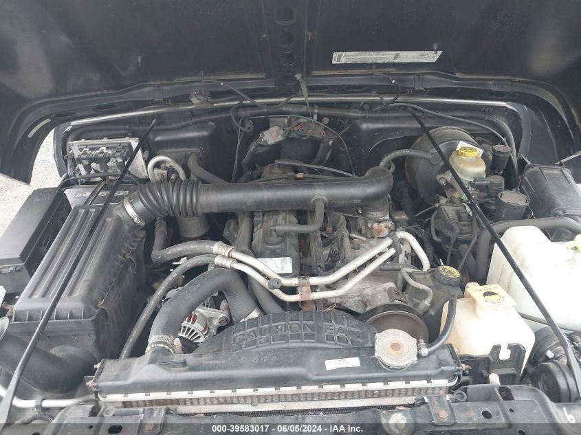 2000 Jeep Wrangler Sport VIN: 1J4FA49S3YP719629 Lot: 39583017