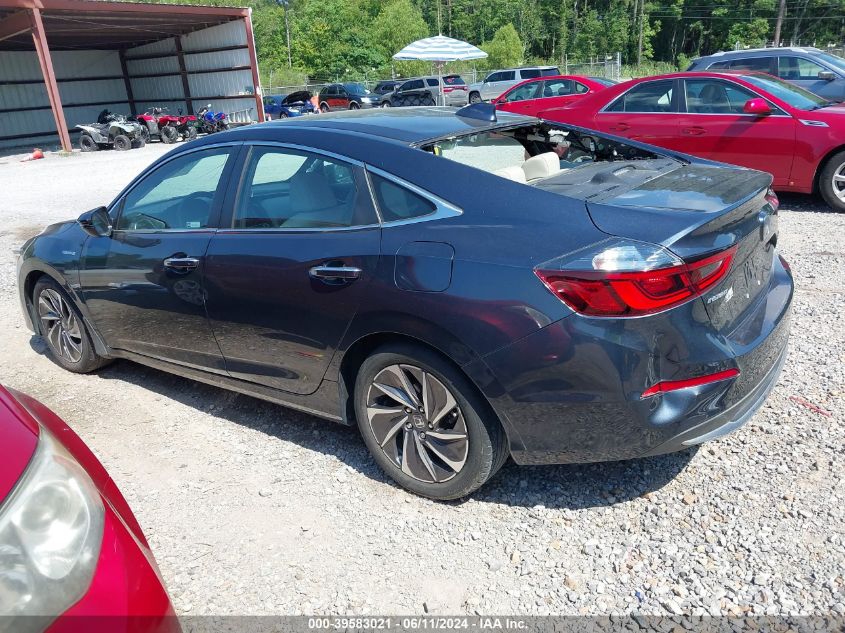 2022 Honda Insight Touring VIN: 19XZE4F97NE004499 Lot: 39583021