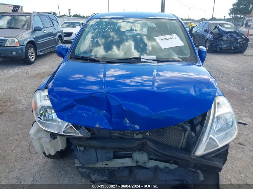 2012 Nissan Versa 1.8 S VIN: 3N1BC1CP9CK276322 Lot: 39583027
