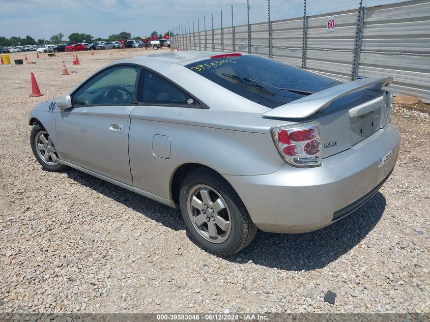 2001 Toyota Celica Gt VIN: JTDDR32T010092356 Lot: 39583046