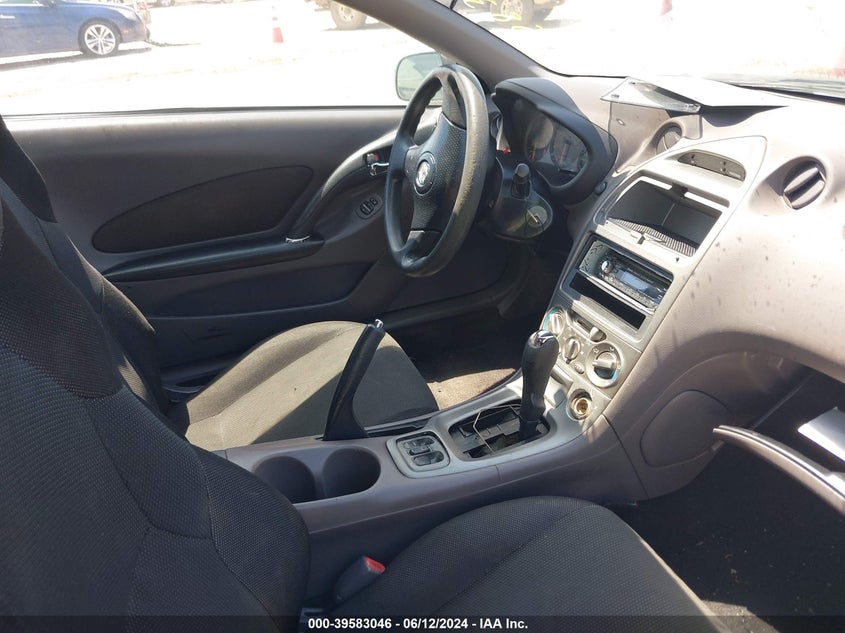 2001 Toyota Celica Gt VIN: JTDDR32T010092356 Lot: 39583046