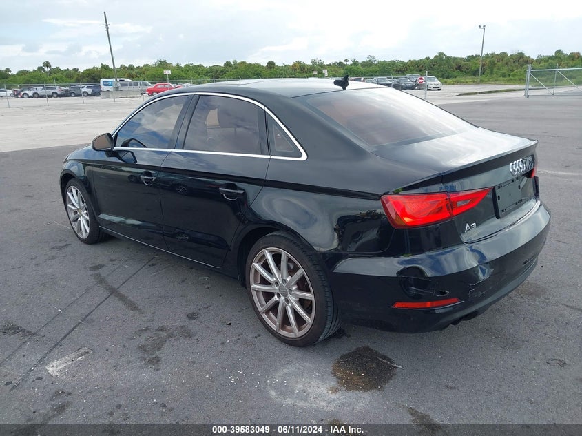 2015 Audi A3 1.8T Premium VIN: WAUACGFF7F1002408 Lot: 39583049