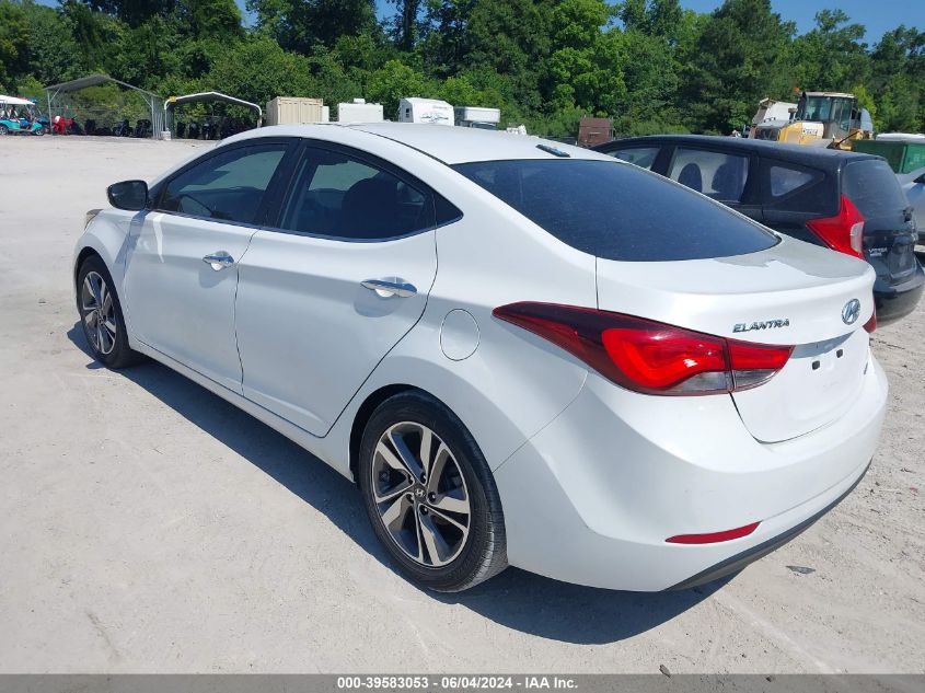 5NPDH4AE5FH554478 | 2015 HYUNDAI ELANTRA