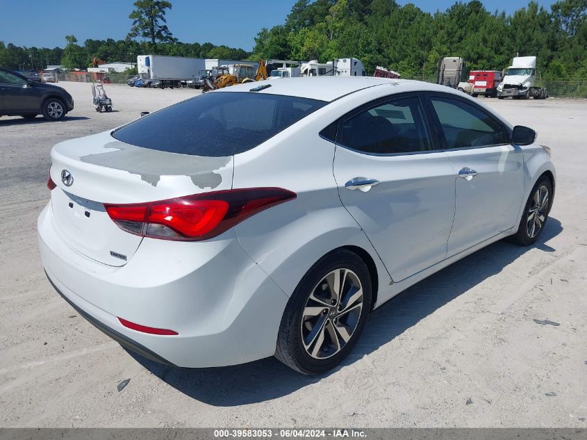 5NPDH4AE5FH554478 | 2015 HYUNDAI ELANTRA