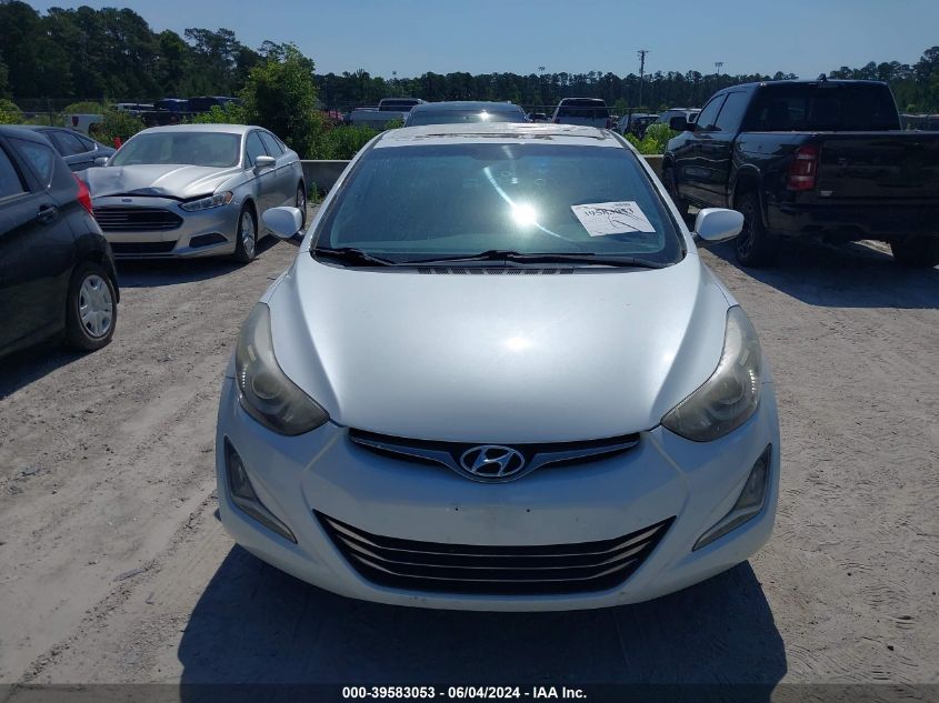 5NPDH4AE5FH554478 | 2015 HYUNDAI ELANTRA